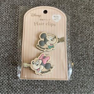 BINB Japan Disney Mickey and Minnie Mouse Hair Clips set